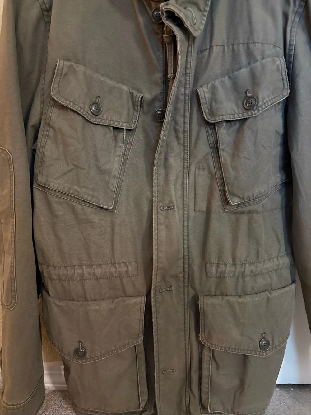 J. Crew Tan Military Field Jacket